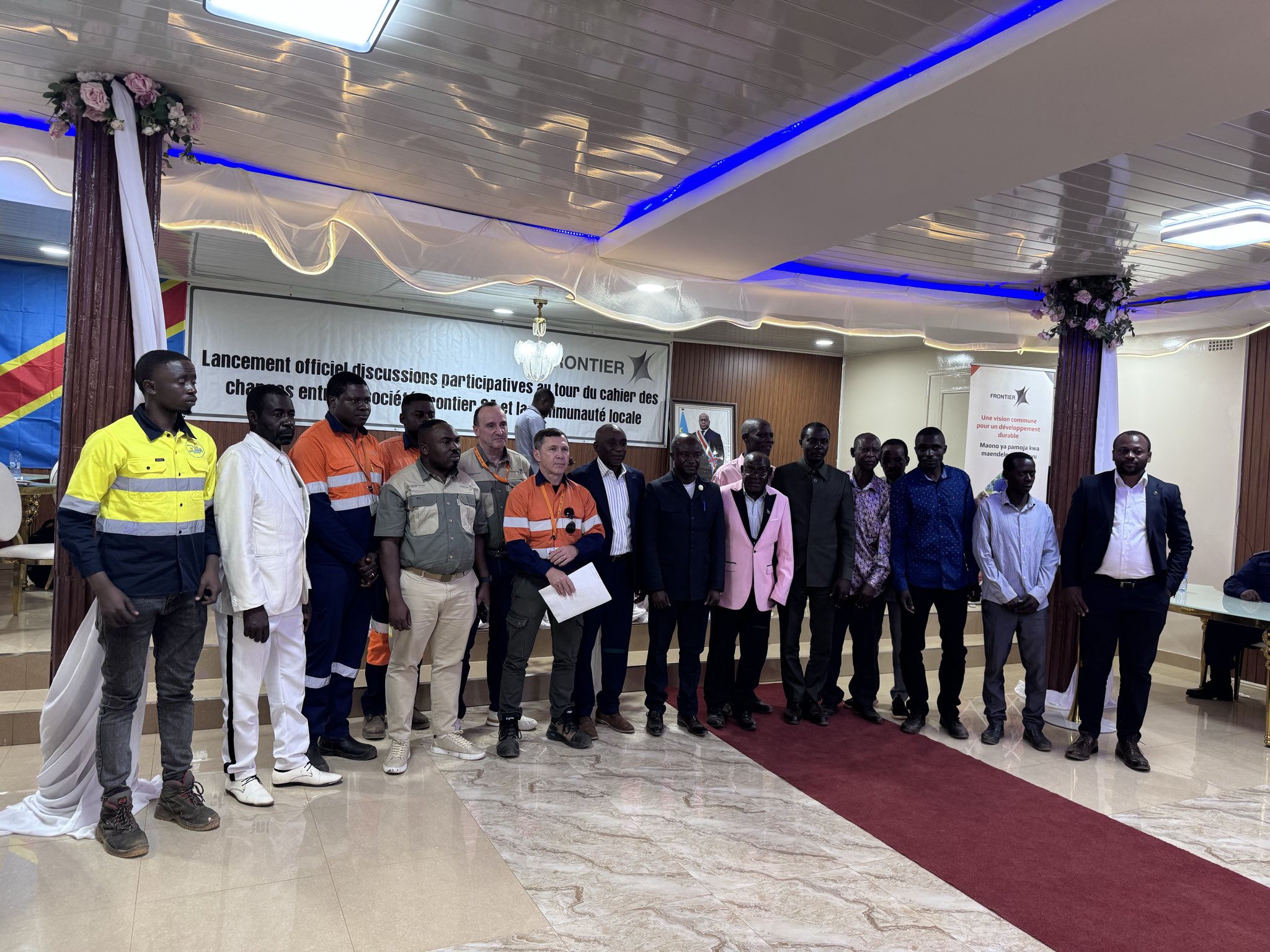 You are currently viewing Frontier SA et les communautés locales : l’OCE accompagne le lancement des négociations du Cahier des Charges RSE à Balamba